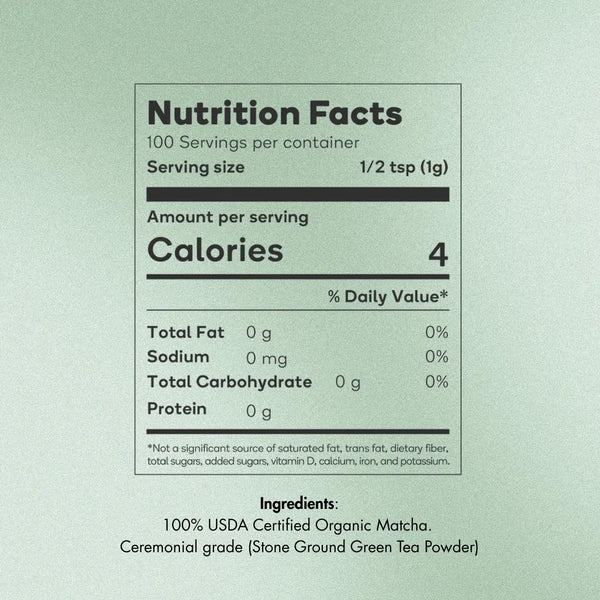 Organic Ceremonial Grade GR7 Matcha