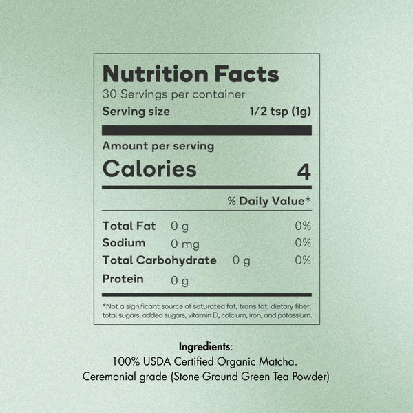 Organic Ceremonial Grade GR7 Matcha