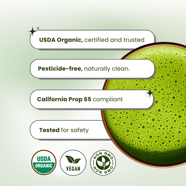 Organic Ceremonial Grade Matcha Latte