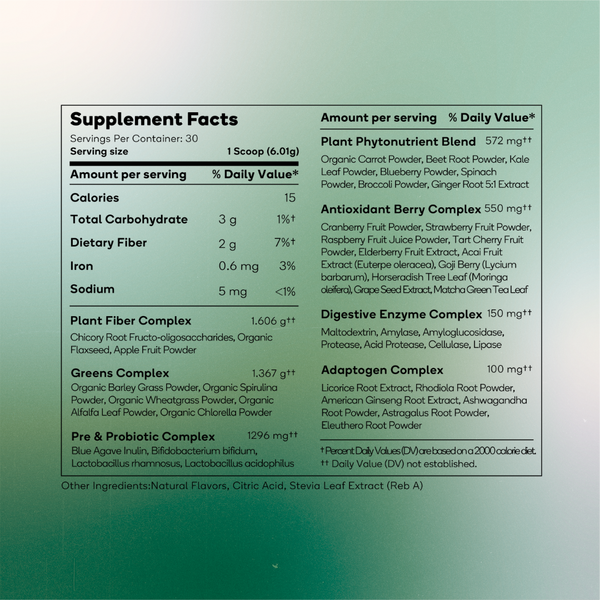 Super Greens Vitality Blend